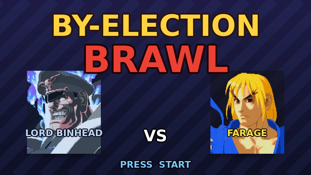 BY-ELECTION BRAWL